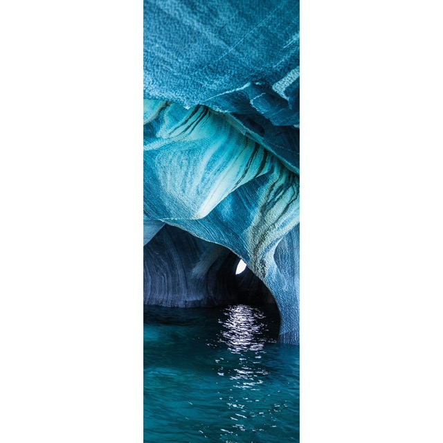 Color sample Blue marble cave - (96,4 x 260,5 cm) 2,511m²